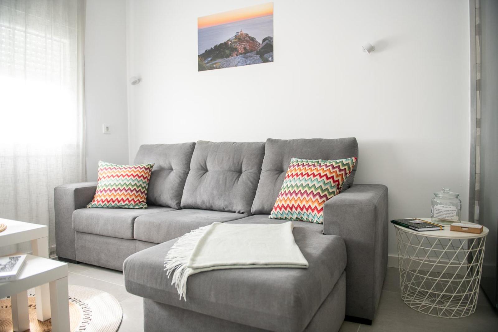 Apartamento O Tranvia En El Centro De Finisterre Bagian luar foto
